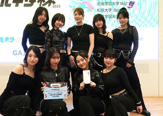 三井アウトレットパークを盛り上げたで賞受賞チーム：SiBi 集合写真